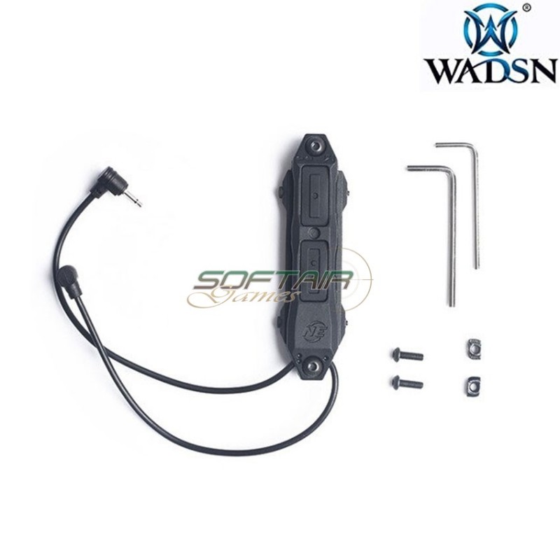 Tactical Augmented Black Double Pressure Switch wadsn (wne04058-bk)
