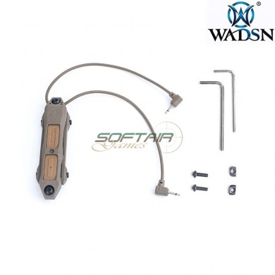 Tactical Augmented dark earth Double Pressure Switch wadsn (wne04058-de)