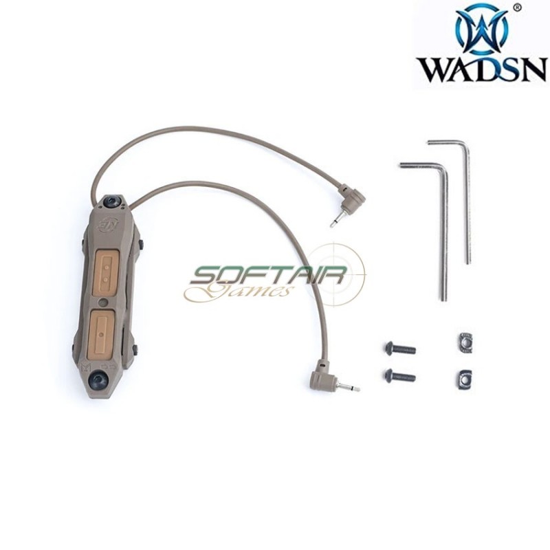 Tactical Augmented dark earth Double Pressure Switch wadsn (wne04058-de)