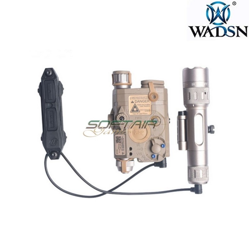 Tactical Augmented dark earth Double Pressure Switch wadsn (wne04058-de)