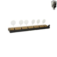 FYT outdoor in-line plate rack metal target tmc (tmc-b-5260)