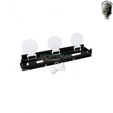Bersaglio in metallo FYT outdoor 3-line plate rack tmc (tmc-b-3100)