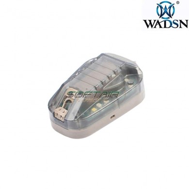 Hel-star 6 gen. iii helmet light dark earth base & green light wadsn (wd03001-de-gr)