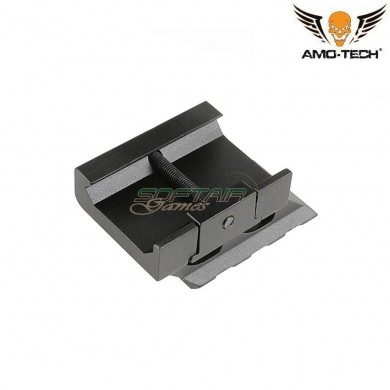 Riser mount 3 slots 1.40" black amo-tech® (amt-q077-bk)