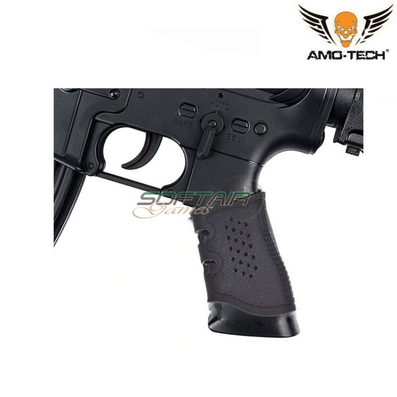 Grip cover black per fucile/pistola amo-tech® (amt-as.p1-zt-bk)