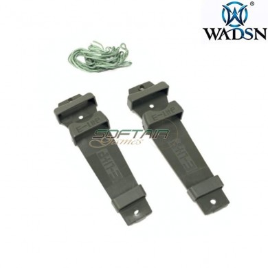 E-lite base case foliage green set 2 pieces wadsn (wex235-fg)