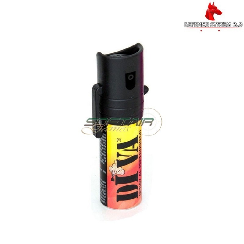 Di.va Potente spray anti aggressione a portachiavi defence system (99014)