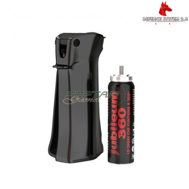 Spray al peperoncino jubileum black 360 massima potenza defence system (99910)