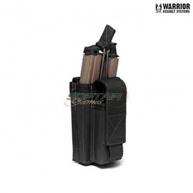 Single Open 5.56mm & 9mm Magazine Pouch black Warrior Assault Systems (w-eo-smop-sp-blk)