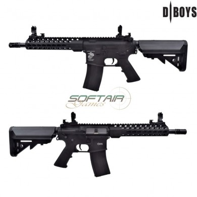Fucile elettrico m4 keymod metal version black dboys (3381m)