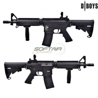 Fucile elettrico m4 cqbr ris metal version black dboys (5781m)