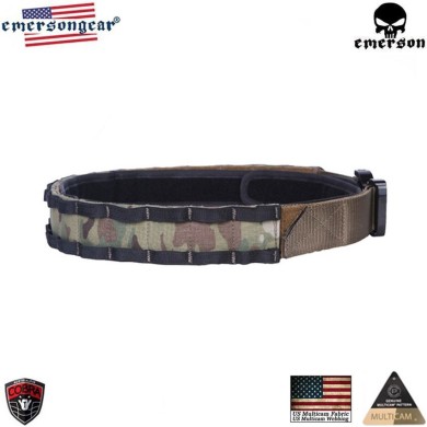 Combat cobra belt 1.75/2" blue label multicam® genuine usa emerson (emb9342mc)