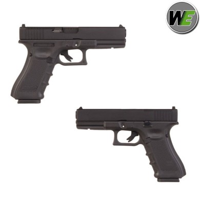 Pistola a gas glock G17 Gen.4 MOS c/rmr black blowback we (we-we00085-mos)