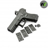 Pistola a gas glock G19 Gen.3 MOS c/rmr black blowback we (we-we00289-mos)