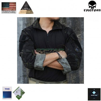 Giacca combat G3 upgrade version Multicam Black® emerson (em9501mcbk)