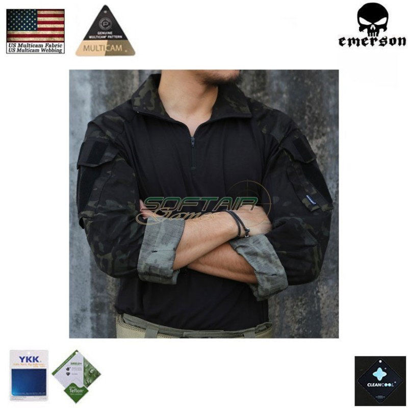 Giacca combat G3 upgrade version Multicam Black® emerson (em9501mcbk)