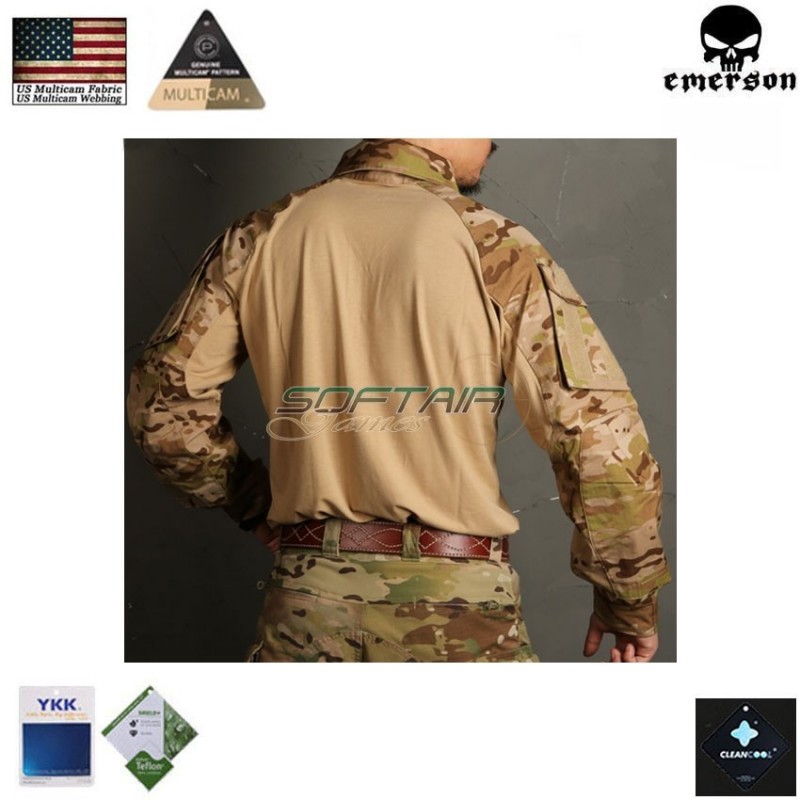 Combat jacket G3 upgrade version Multicam arid® emerson (em9501mcad)