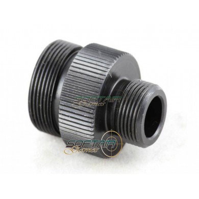 Pps Aluminum 20mm Positive To 14mm Negative Airsoft Adapter (cod.pps-12018)