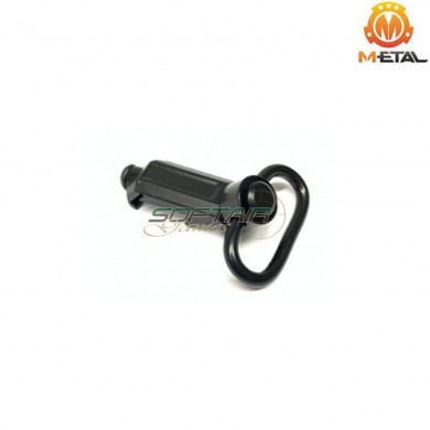 QD sling ring mp style black Metal® (me04011-bk)