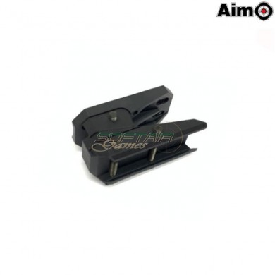Ele mount black for t1/t2/mro/rmr aim-o (ao1732-bk)