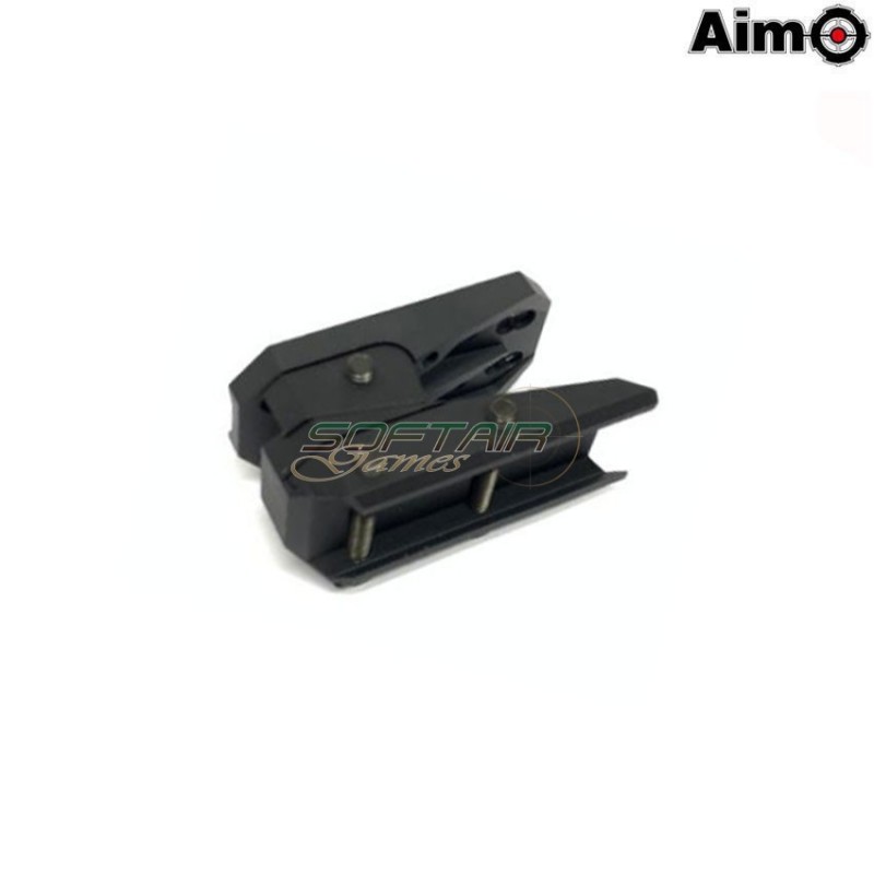 Ele mount black for t1/t2/mro/rmr aim-o (ao1732-bk)