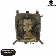 Bungee backpack ranger green for vest 420 emerson (em9534rg)
