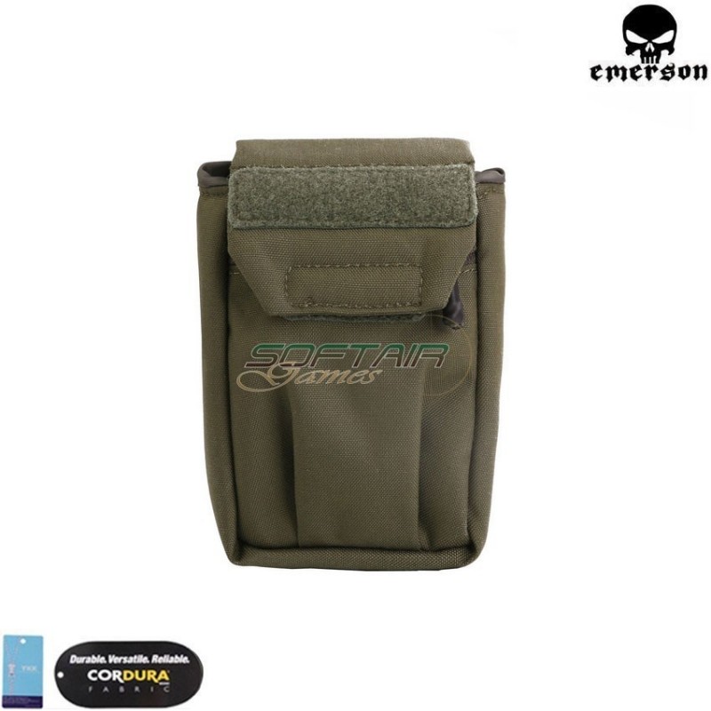 Small accessory loop pouch ranger green emerson (em9532b)