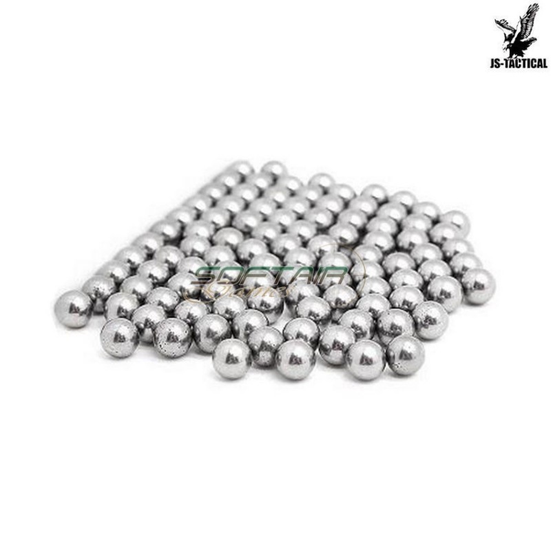 Set 50 pezzi biglie in metallo 9.5mm per fionda js tactical (js-st9.5)