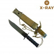 Rambo series hunting knife x-ray (xr-rm-h5)