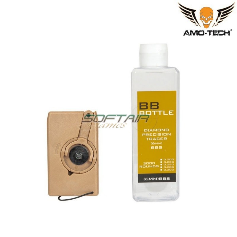 Tornado Carica Pallini Rapido short dark earth & bottiglia Amo-tech® (amt-029148-de)