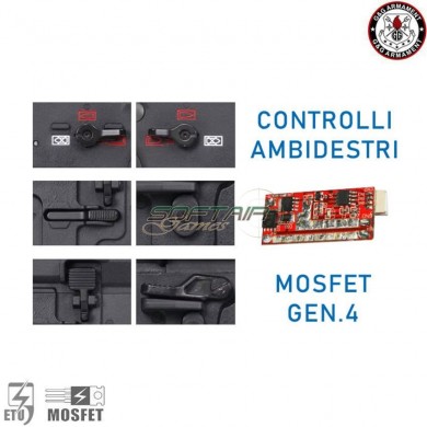 Fucile elettrico cmf-16 mosfet gen.4 g&g (gg-cmf16)
