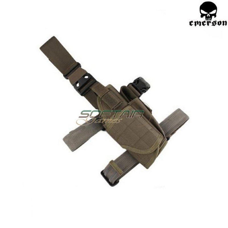 Tornado Type right Holster Foliage Green Emerson (em6209a)
