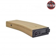 Hi-cap metal flash magazine 360bb dark earth for m4 gun five (gf-mg-015-de)