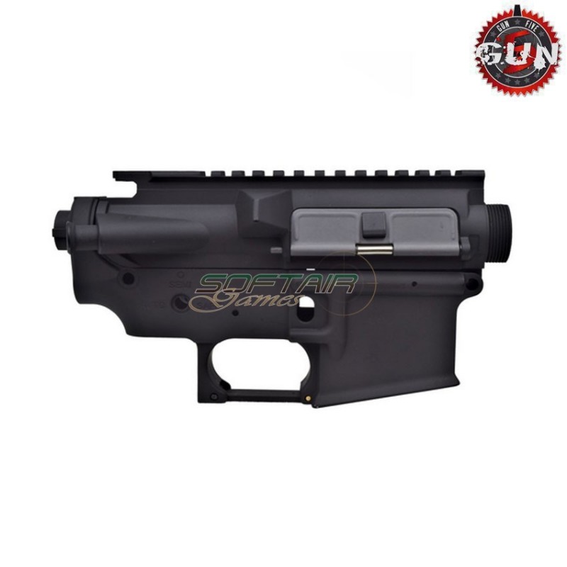Metal body for m4 aeg black no marking gun five (gf-db016)