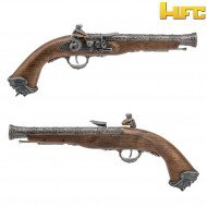 Pistola a co2 pirate flintlock 18th century silver hfc (hfc-hg502silv-co2)
