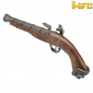 Pistola a co2 pirate flintlock 18th century silver hfc (hfc-hg502silv-co2)