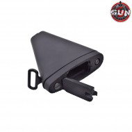 Fixed Short Stock Stubby Style Black Gun Five (gf-db024)