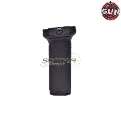 Vertical Long Td Grip Per 20mm Rail Black gun five (gf-db028)