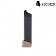 Gas magazine 23bb dark earth for gladius magna secutor (sr-310832)