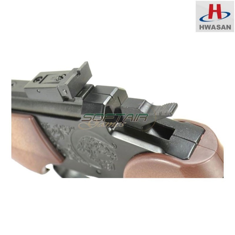 Mad max contender break top black gas pistol hwasan (hw-111139)