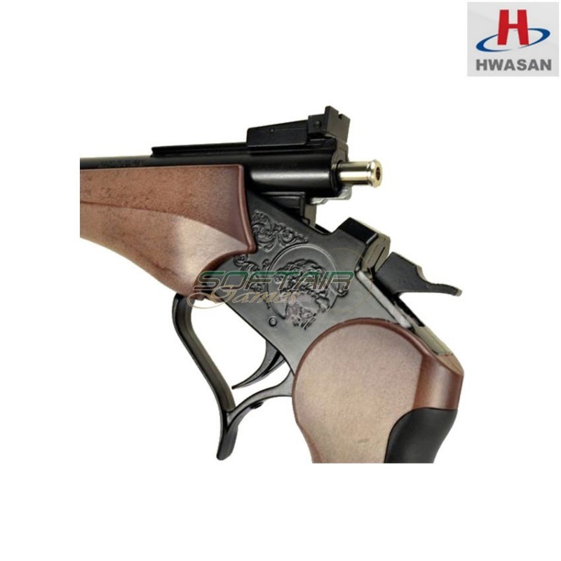 Mad max contender break top black gas pistol hwasan (hw-111139)