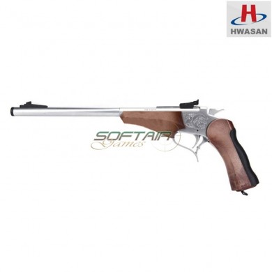 Pistola a gas mad max contender break top silver hwasan (hw-111147)