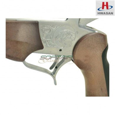 Pistola a gas mad max contender break top silver hwasan (hw-111147)