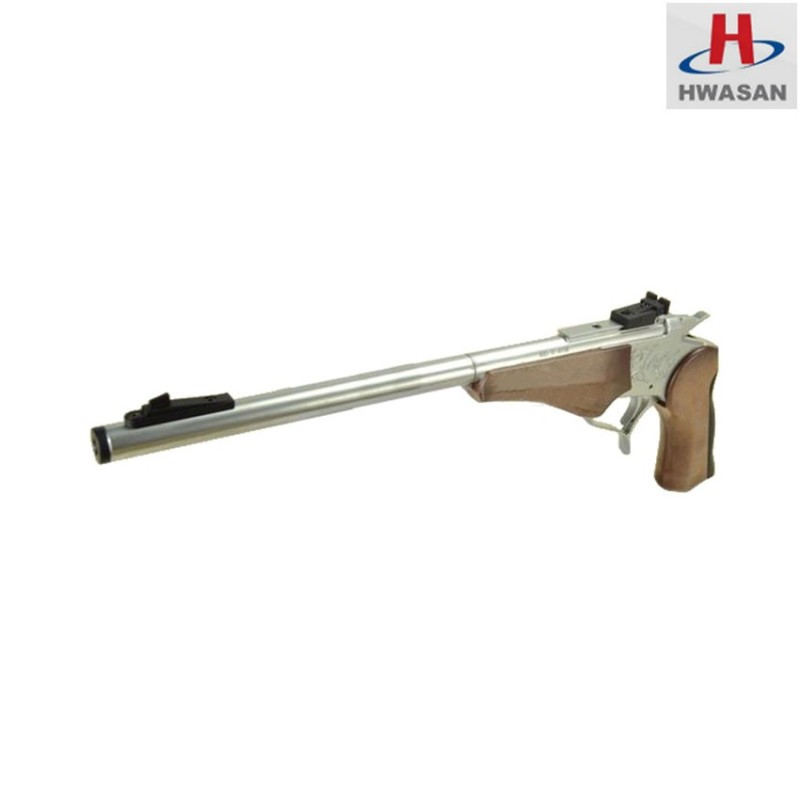 Pistola a gas mad max contender break top silver hwasan (hw-111147)