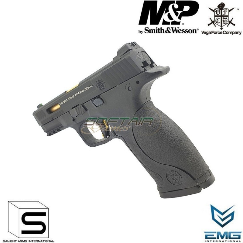 Pistola A Gas M&p9 c/competition gold grilletto Sai Black Emg Smith & Wesson Vfc (sai-110798)