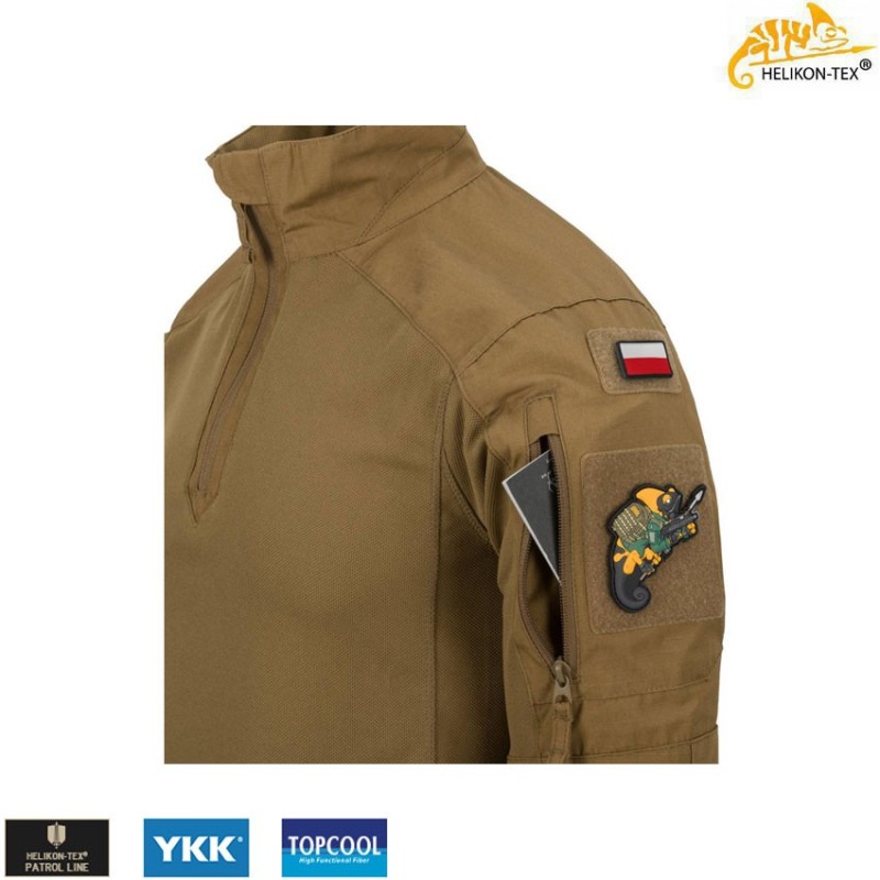 MCDU Combat Shirt olive green nyco ripstop Helikon-tex® (ht-bl-mcd-nr-02)