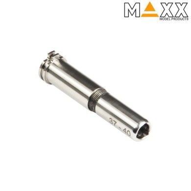 Cnc titanium adjustable air seal nozzle 37mm - 40mm for aeg maxx model (mx-noz3740tn)