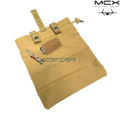 Tasca caricatori esausti coyote brown mcx custom gear (ocg-27-cb)