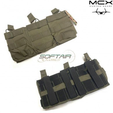Tasca tripla caricatori 417 7.62mm ranger green mcx custom gear (ocg-25-rg)