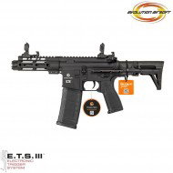 Fucile elettrico Recon Breacher PDW 6'' LC ets black evolution airsoft (ea-eh16ar-ets)